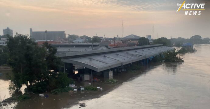 อ.ท่าเรือ พระนครศรีอยุธยา น้ำท่วมหนักรอบ 10 ปี จับตามวลน้ำป่าสักฯ เข้ากรุงฯ