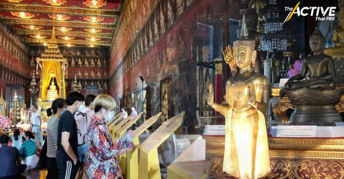 เปิด พระที่นั่งพุทไธสวรรย์ ให้ประชาชนสักการะ 10 พระพุทธรูปโบราณรับปีใหม่