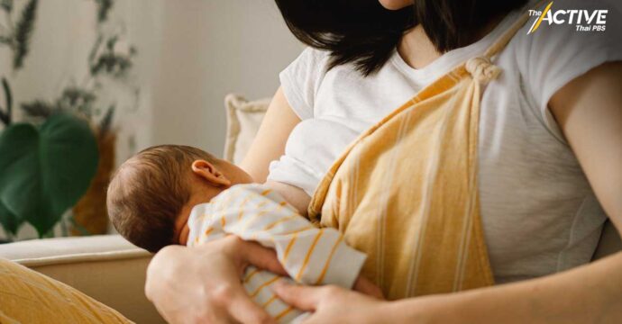 ทารกไทยเพียง 1 ใน 3 ได้กินนมแม่ต่อเนื่อง 6 เดือน